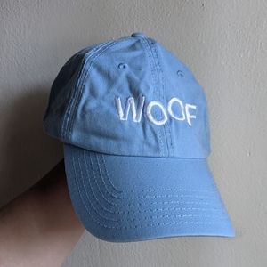 Baby Blue Woof Dad Hat